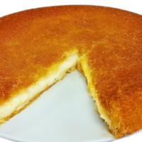 الكنافة بالقشطة