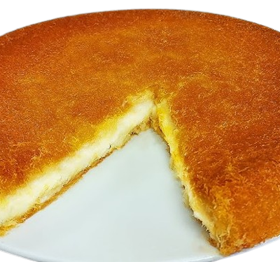 الكنافة بالقشطة